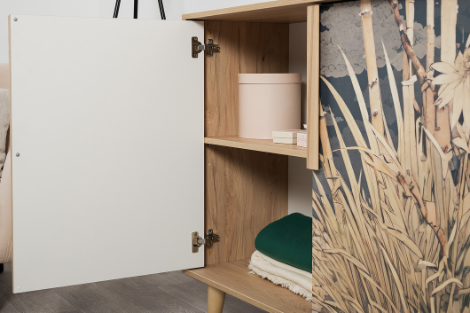 Комод Току 16.230.04 Гикори Рокфорд/Белый - купить за 16979.00 руб.