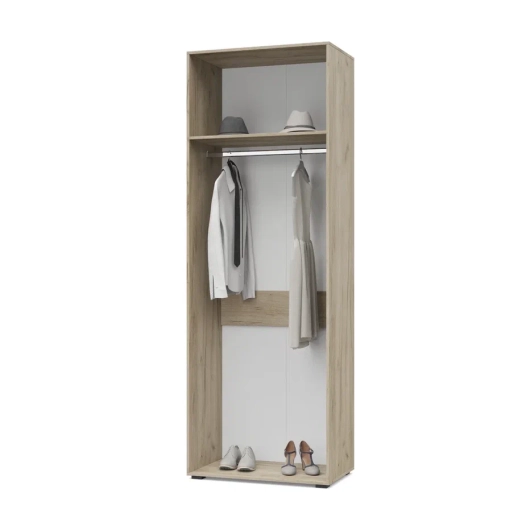 Шкаф Харди Х21 Серый дуб/Белый - купить за 9921.00 руб.