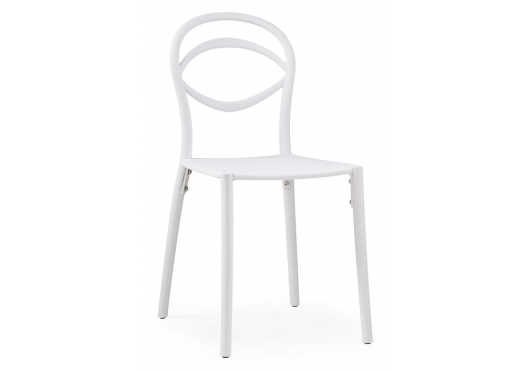 Пластиковый стул Simple white - купить за 3340.00 руб.