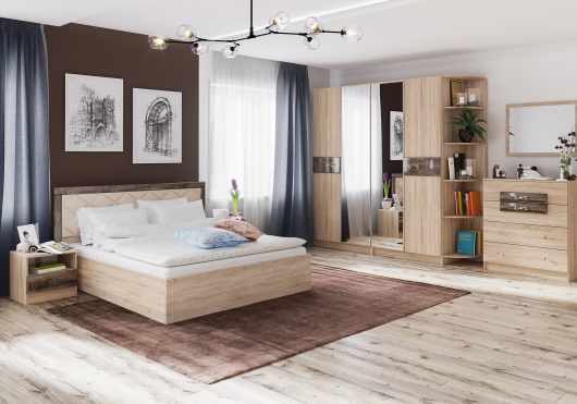 Спальня Мадлен (вариант 2) - купить за 67944.00 руб.