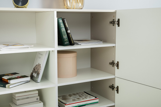 Комод Флоу 16.329 Кашемир/Белый - купить за 18107.00 руб.