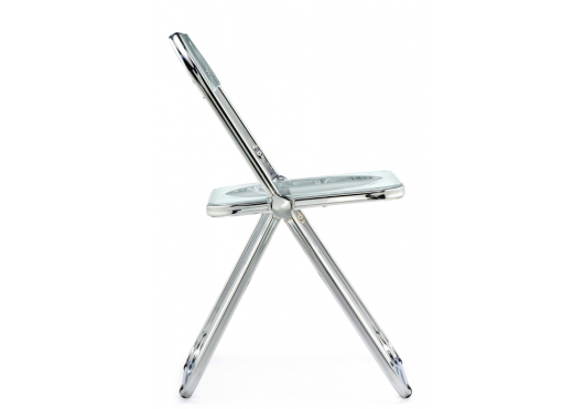 Пластиковый стул Fold складной clear gray-blue - купить за 5210.00 руб.
