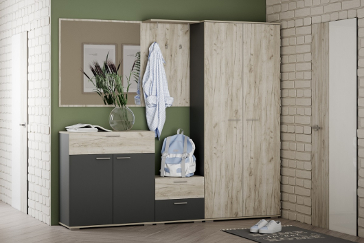 Прихожая Санти (комплектация 1) - купить за 39595.00 руб.