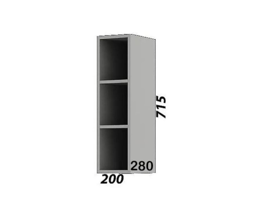 Полка навесная бутылочница №1 Кёльн ШВ 200 - купить за 2002.00 руб.