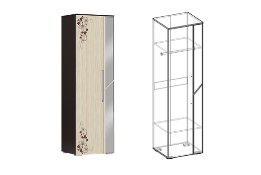 Шкаф платяной Кватро - купить за 12684.00 руб.