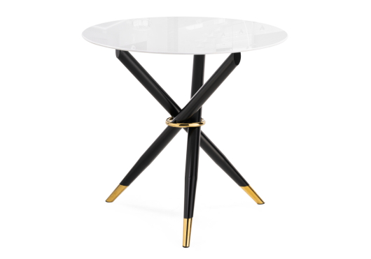 Стеклянный стол Rock white / black - купить за 15310.00 руб.