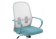Компьютерное кресло Bust gray / blue / white - купить за 10790.00 руб.