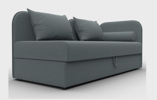 Тахта Лига-094 рогожка Амур 07 серый - купить за 44990.00 руб.