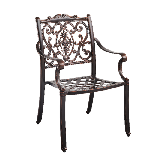 Кресло из литого алюминия Флоренс Florence арт.6171 - купить за 14250.00 руб.