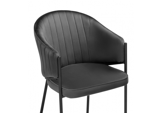 Стул Kortni dark grey / black - купить за 11790.00 руб.