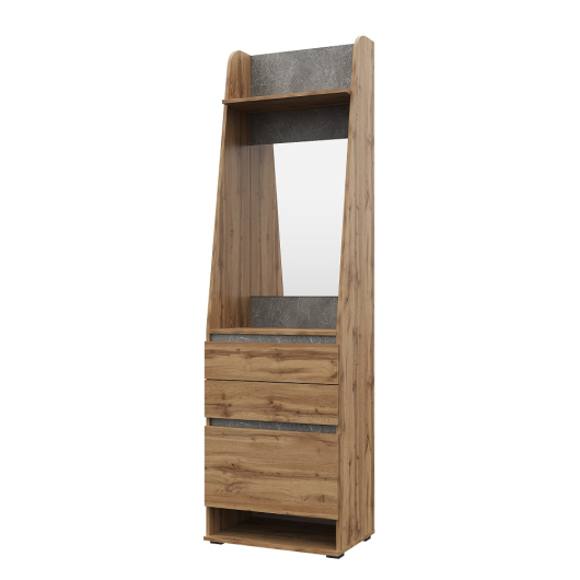Шкаф комбинированный с зеркалом Мари 3 - купить за 13069.00 руб.