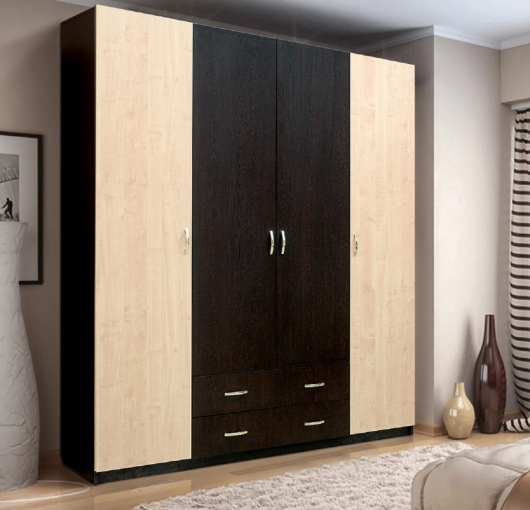 Шкаф 4-х дверный Венеция 11 - купить за 33557.00 руб.