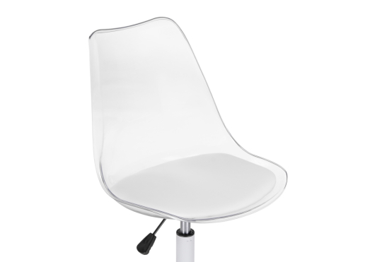 Компьютерное кресло Kolin с подушкой clear / white - купить за 6350.00 руб.