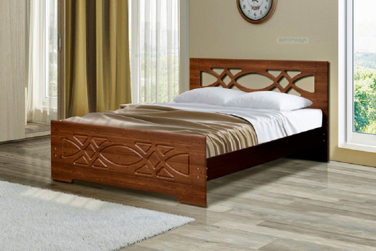 Каркас двуспальной кровати Венеция 7 - купить за 18043.00 руб.