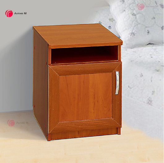 Тумба прикроватная с нишей и дверкой (рамка МДФ) - купить за 3461.00 руб.