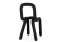 Стул на металлокаркасе Garden black - купить за 8320.00 руб.
