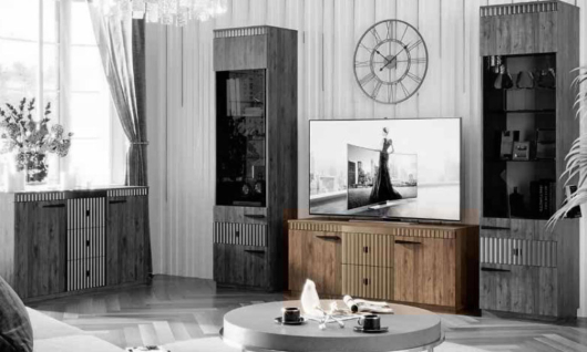 Тумба под ТВ с цоколем Ольга 3 - купить за 7452.00 руб.