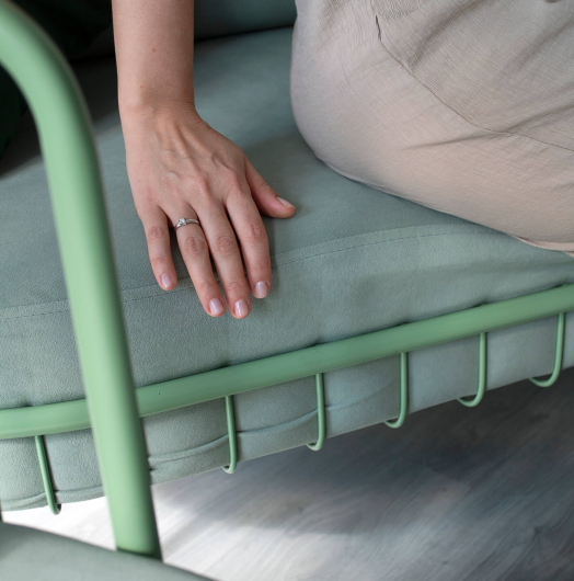 Комплект мебели SHT-DS284 нежная мята / бразо / мятный - купить за 74835.00 руб.