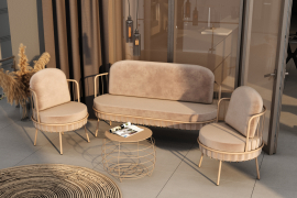 Новинка! Мягкая мебель с металлокаркасом!