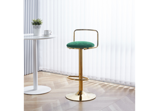 Полубарный стул Lusia green / gold - купить за 7170.00 руб.