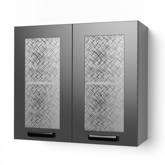 Шкаф верхний 800 со стеклом Либерти 8ВС - купить за 7373.00 руб.