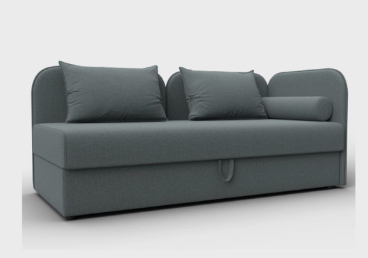 Тахта Лига-094 рогожка Амур 07 серый - купить за 44990.00 руб.