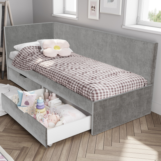 Кровать Лео КР-49 хром - купить за 23881.00 руб.