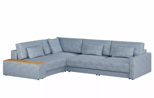 Диван Киото 9 Onix 16 синий - купить за 191194.00 руб.