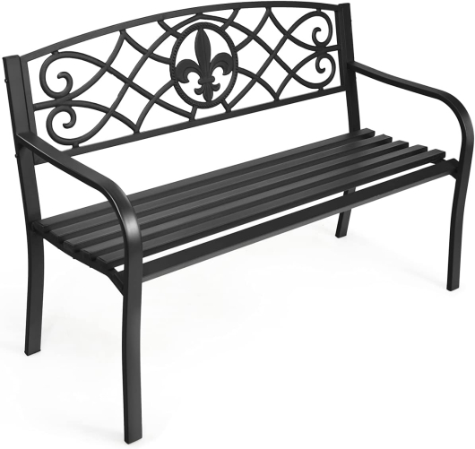 Скамейка из стали Ажурная "Openwork" - купить за 12300.00 руб.