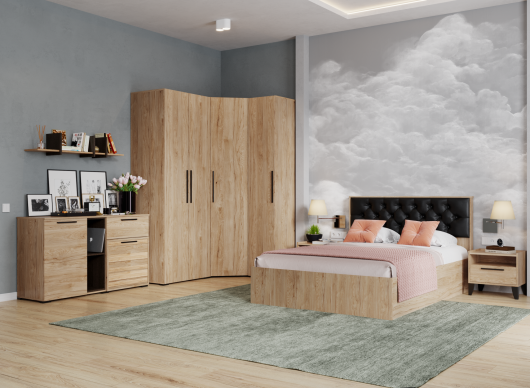 Спальня Модена Domani (вариант 2) - купить за 63565.00 руб.