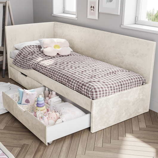 Кровать Лео КР-49 мокко - купить за 23881.00 руб.