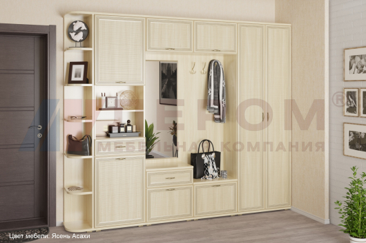 Прихожая Карина (вариант 7) - купить за 65376.00 руб.