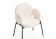 Стул на металлокаркасе Kalipso white / black - купить за 12010.00 руб.