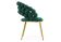 Стул на металлокаркасе Ball green / gold - купить за 15870.00 руб.