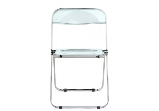 Пластиковый стул Fold складной clear gray-blue - купить за 5210.00 руб.