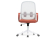 Компьютерное кресло Bust gray / red / white - купить за 9820.00 руб.