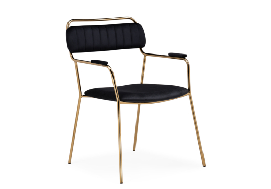 Кресло Aspen black / gold - купить за 7040.00 руб.