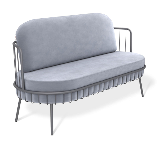 Комплект мебели SHT-DS286 стальной серый / каттара / графит муар - купить за 74835.00 руб.