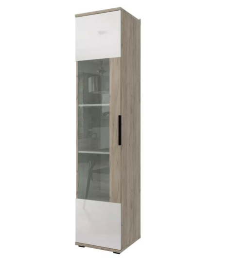 Шкаф со стеклом Альянс 435.02 - купить за 15040.00 руб.