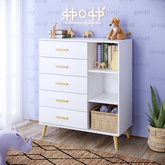 Комод с полками Стиляга - купить за 13950.00 руб.