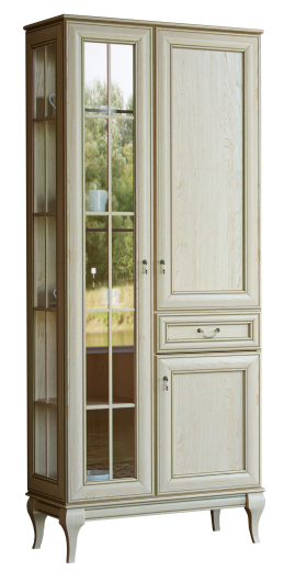 Шкаф-витрина №390 Корвет МК 62 - купить за 27710.00 руб.