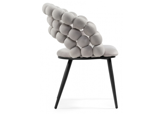 Стул на металлокаркасе Ball gray / black - купить за 15870.00 руб.