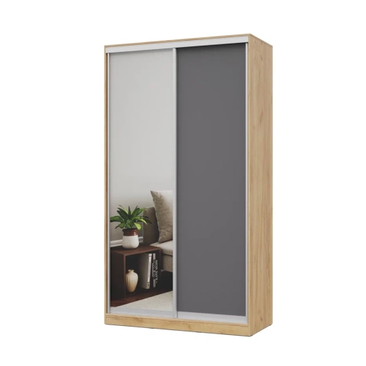 Шкаф-купе Роланд Р132 Золотой дуб/Графит - купить за 20616.00 руб.