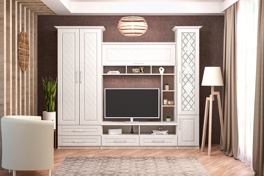Гостиная Аллегро 9 МДФ (вариант 4) - купить за 47540.00 руб.