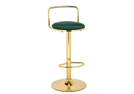 Полубарный стул Lusia green / gold - купить за 7170.00 руб.