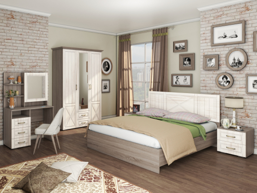 Спальня Афина (вариант 2) - купить за 82667.00 руб.