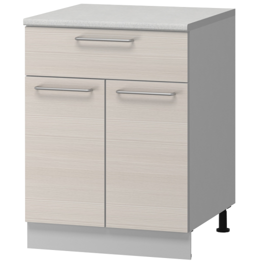 Стол 2-х дверный с ящиком Н64 - купить за 4300.00 руб.