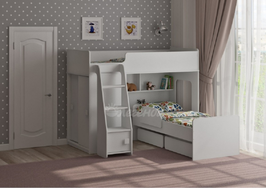 Двухъярусная кровать Легенда 42.5.2 - купить за 45520.00 руб.