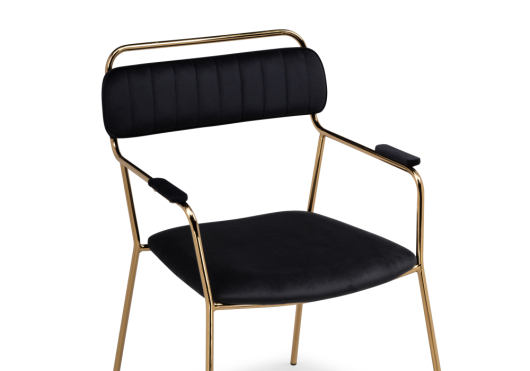 Кресло Aspen black / gold - купить за 7040.00 руб.